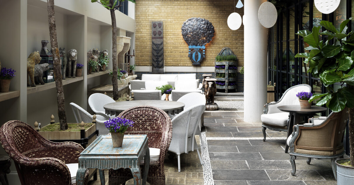 Yoga, Brunch & Manicures at Ham Yard Hotel Art of London