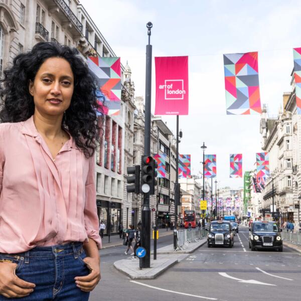 Rana Begum Flags Art Of London Piccadilly
