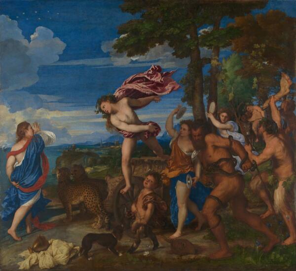 NG Bacchus and Ariadne Titian