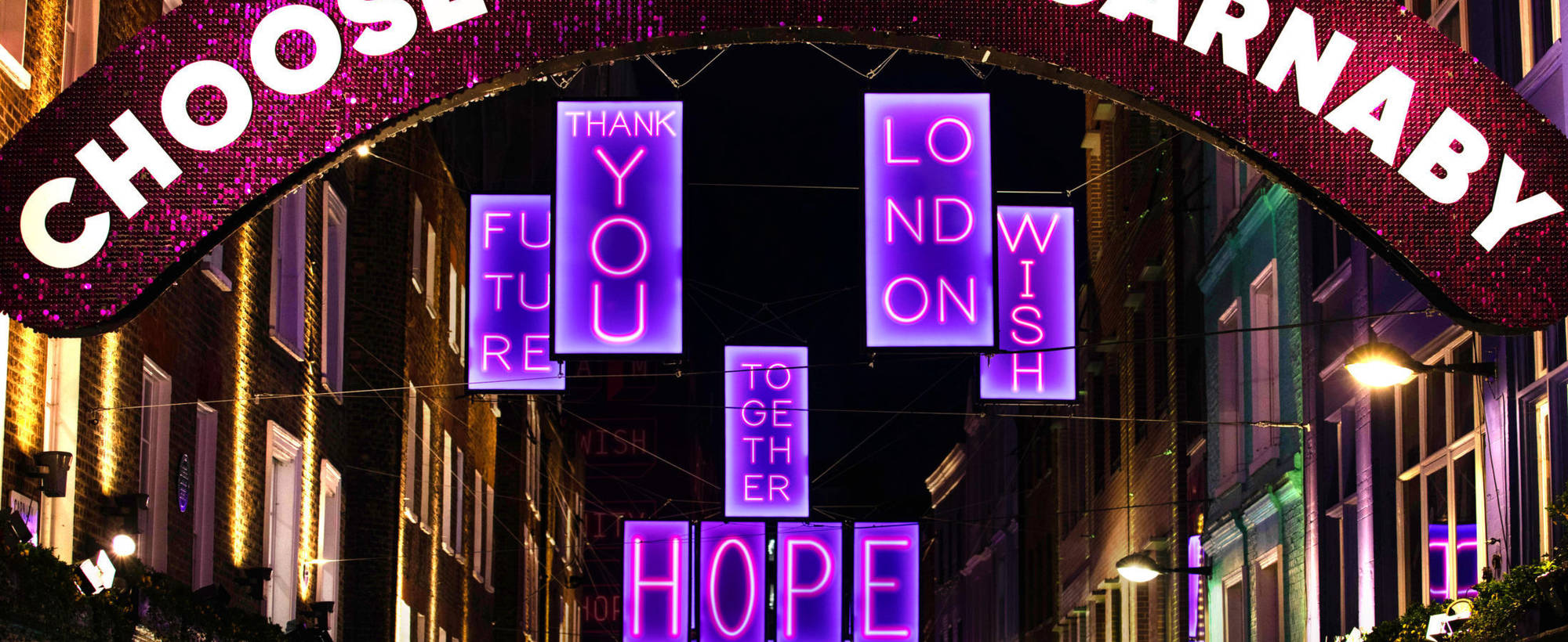 Choose Love This Christmas With Carnaby Street Art Of London