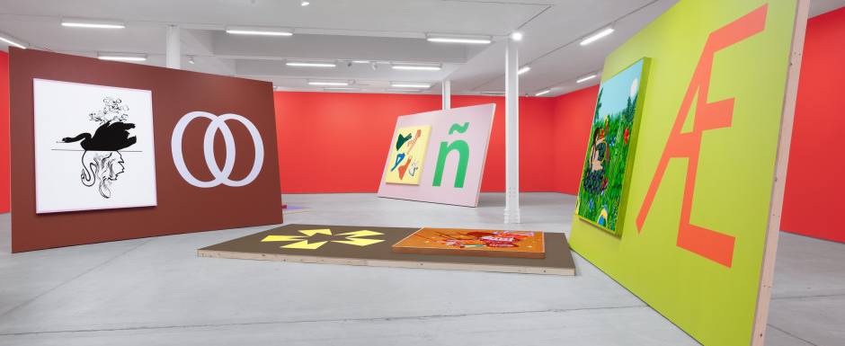 Install view alex da corte helter shelter or the red show or 2020 selected view 5 photo eva herzog