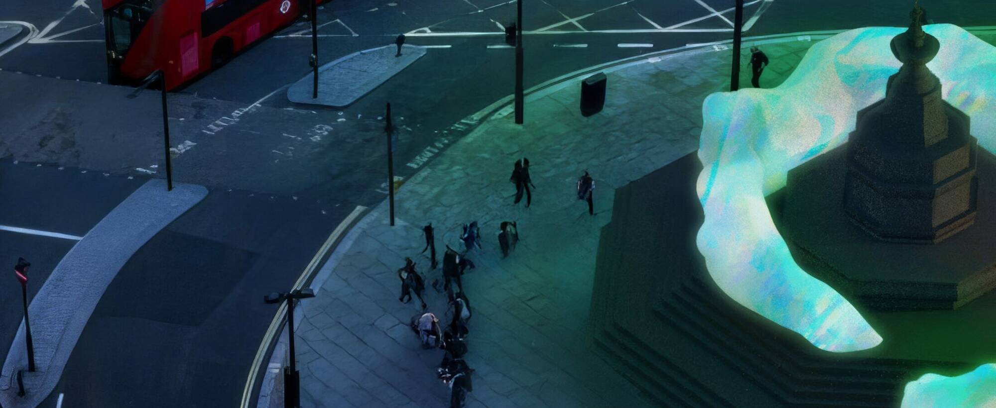 Art of London Art After Dark Piccadilly Un Plugged Render 2