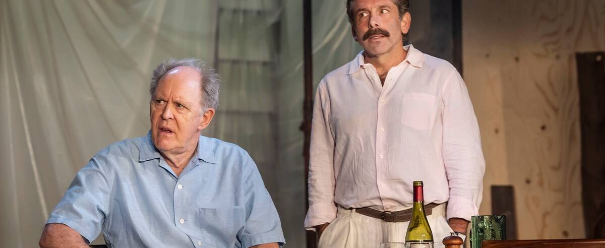 27 John Lithgow and Elliot Levey in Giant at the Harold Pinter Theatre c Johan Persson 1
